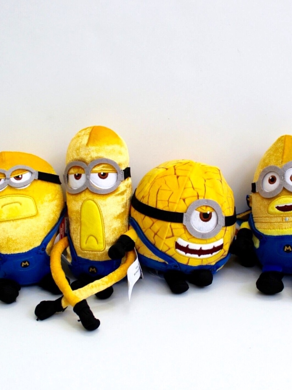 Despicable Me 4 Movie Minion Plush Mega Set Dave, Gus, Jerry & Tim 8-9" NEW